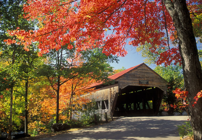 Albany Covered Bridge Albany NH - Bob Grant Photography