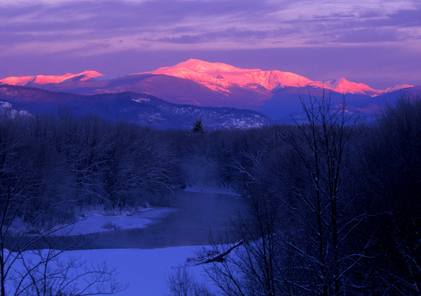 Sunrise Mt. Washington & Saco River Conway N.H. - Bob Grant